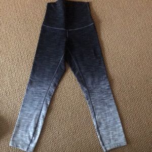 Lululemon High rise Wonder under ombré melange